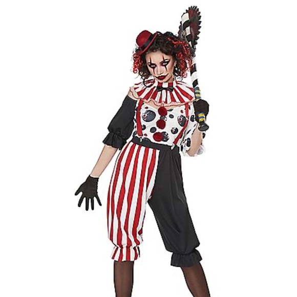 ECU Kreepy Klown Costume Size L - Picture 1 of 8